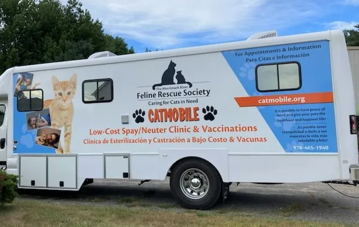 The Catmobile is a mobile spay and neuter clinic that also offers vaccinations